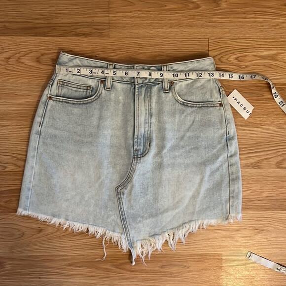 NWT Pacsun denim skirt size 26 (2) - Picture 8 of 9